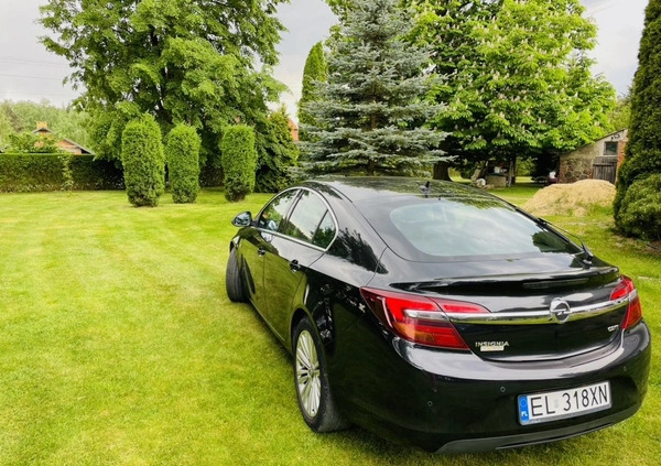 Opel Insignia cena 38500 przebieg: 248000, rok produkcji 2013 z Łódź małe 29
